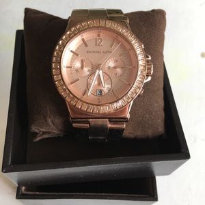 Rose Gold Michael Michael Kors watch